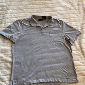 A grey polo by Puritan
